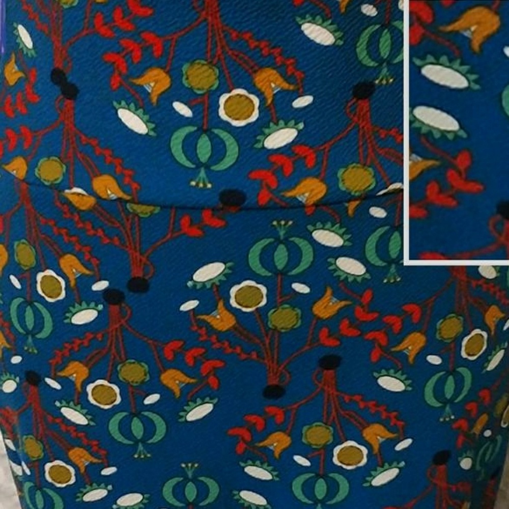 Medium floral Lularoe Cassie